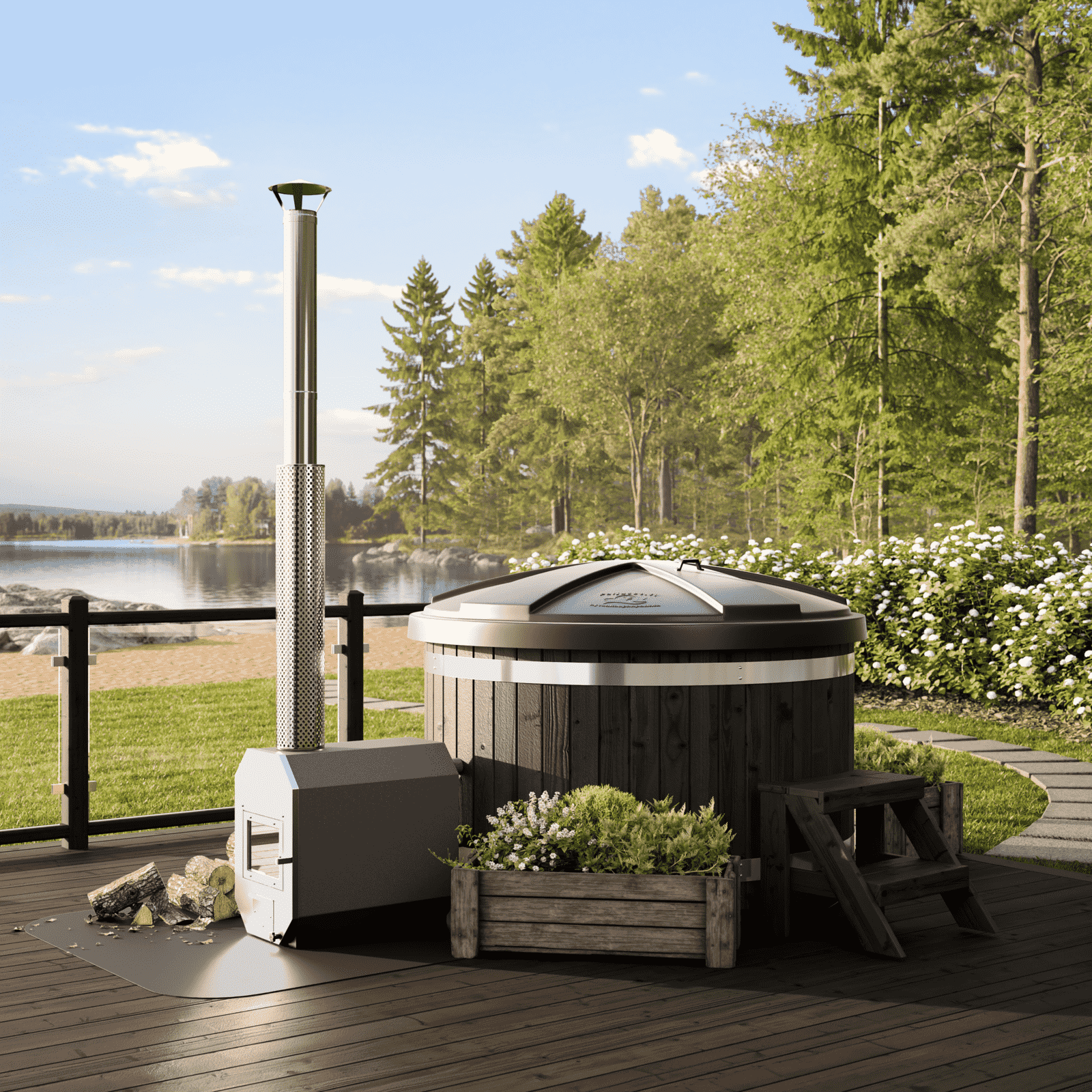 Hot tub classic black edition