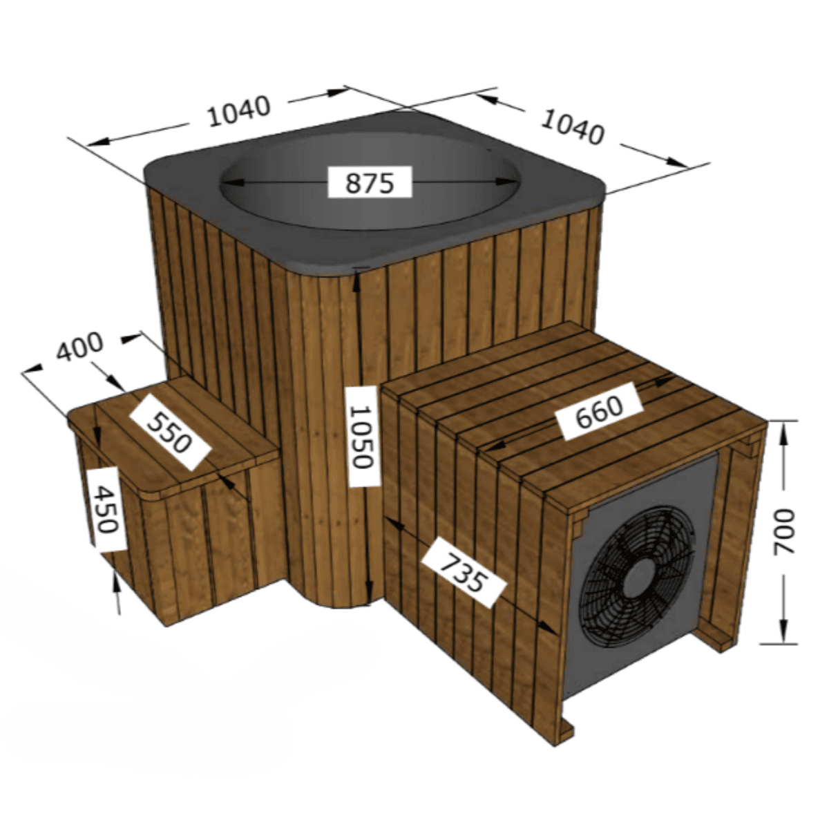 Cube Ice Tub - Afbeelding 6